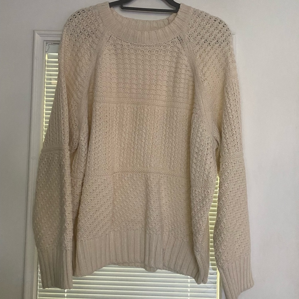 Time and Tru cozy cable knit sweater